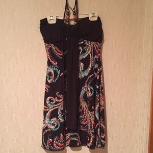 La Belle strapless dress Sz S